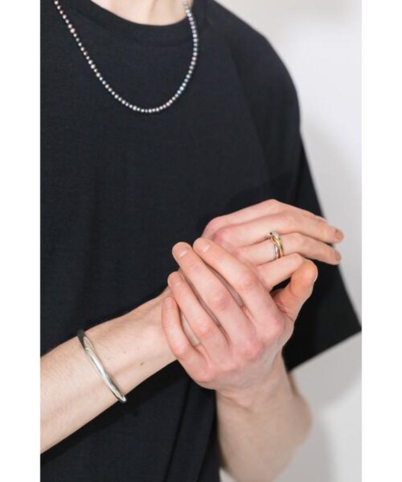 MBアイテム OX JEWELRY Silver Curve Bangle