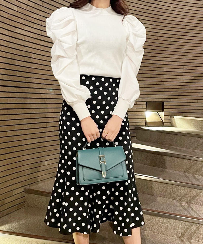 注文後の変更キャンセル返品 セセ Short Puff Sleeve Knit Top レディース Kakuhoukan Jp