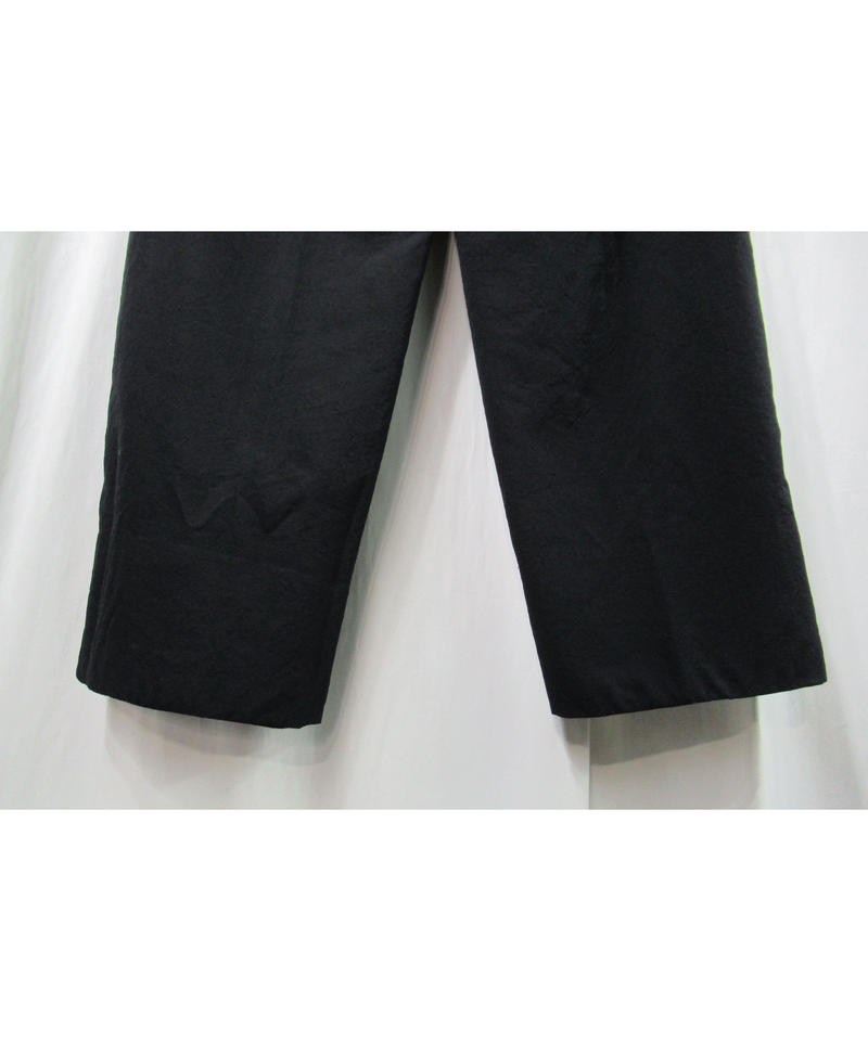 17ss yohji yamamoto pour homme 2タック テーパードパンツ(HD-P19