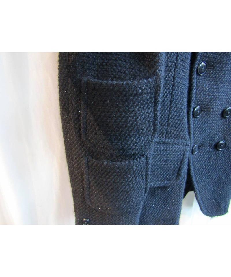 13aw yohji yamamoto pour homme ラメ ダブルジャケット HQ-J...