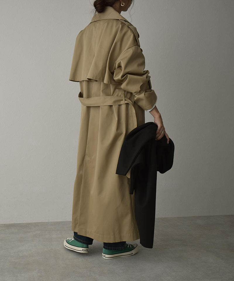 Outer 日本製 オーバーサイズ トレンチコート L A V I S H G