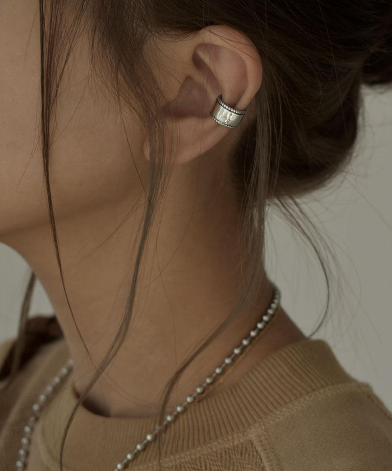 Mb Earcuff 022 Sv925 ロープデザイン イヤーカフ シルバー925