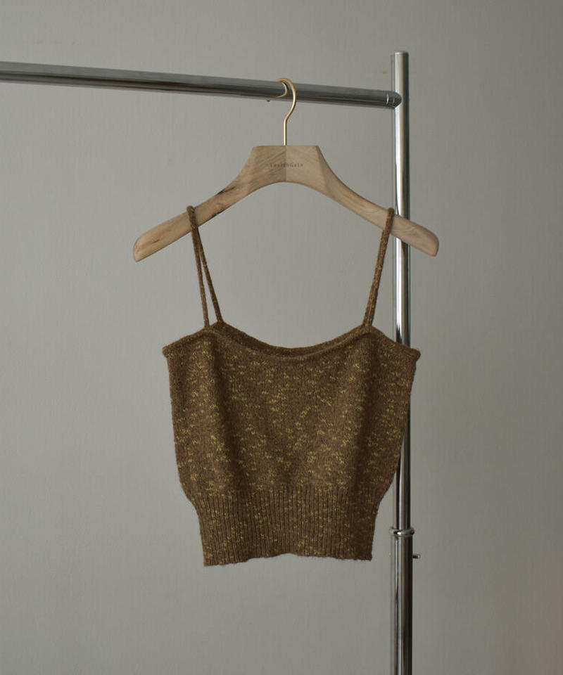 knit-02195 アンサンブルボレロニットカーディガン グレージュ