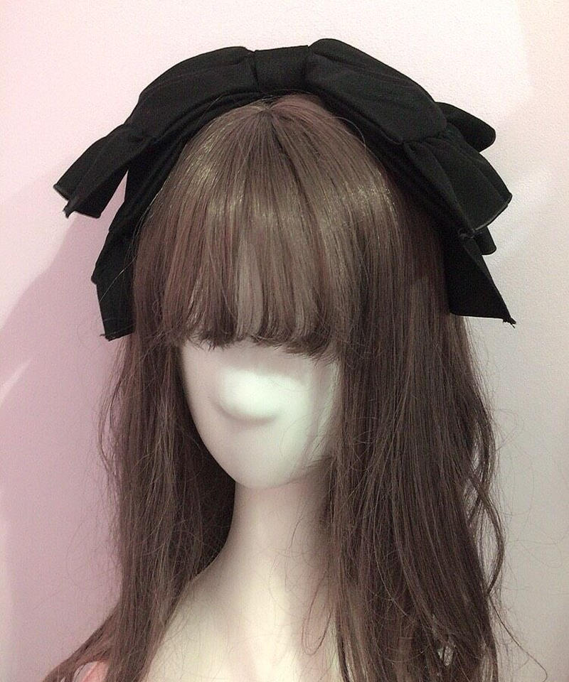 尾州ロリィタヘッドドレス リボンタイプ 尾州ロリィタ