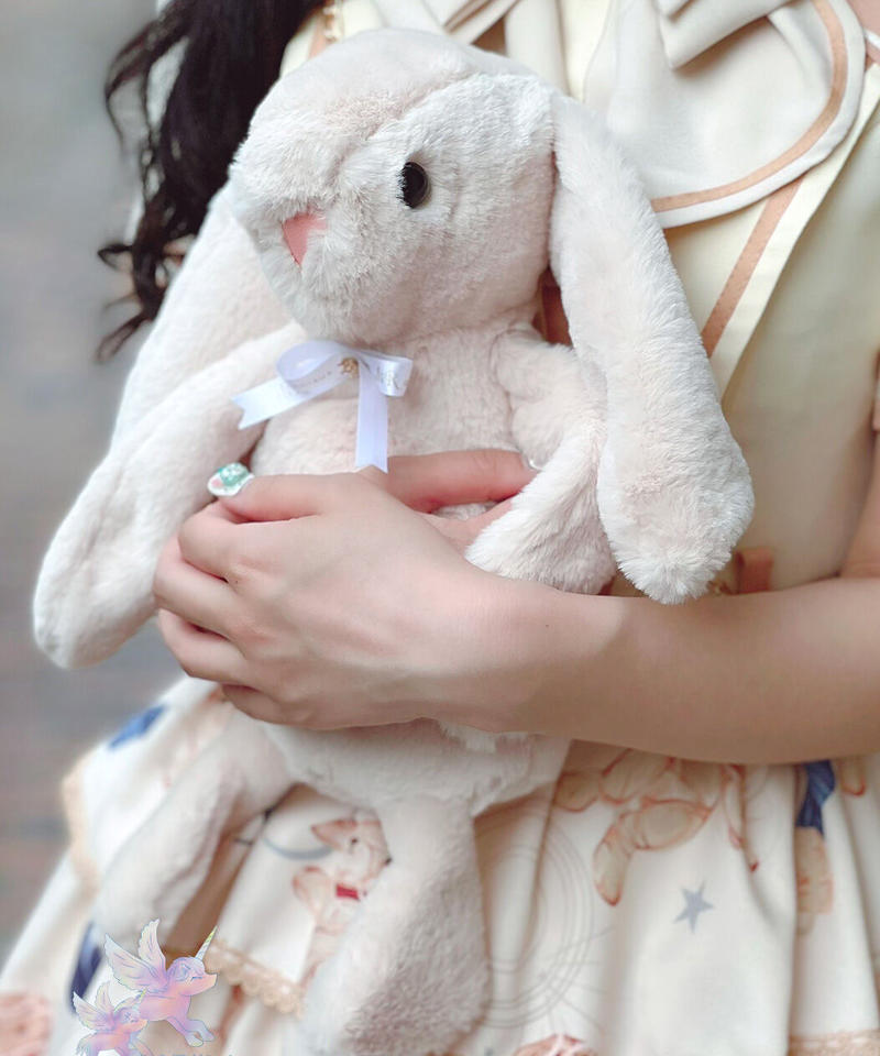 Unisus シリアルナンバー入りロリラビフレンズ たれみみうさぎ グレー Lolir