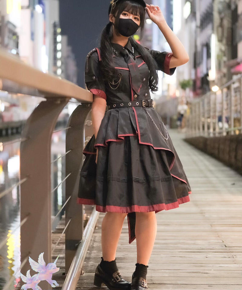 Melonshow Losers Eat Dust ワンピース キャスケット Lolir