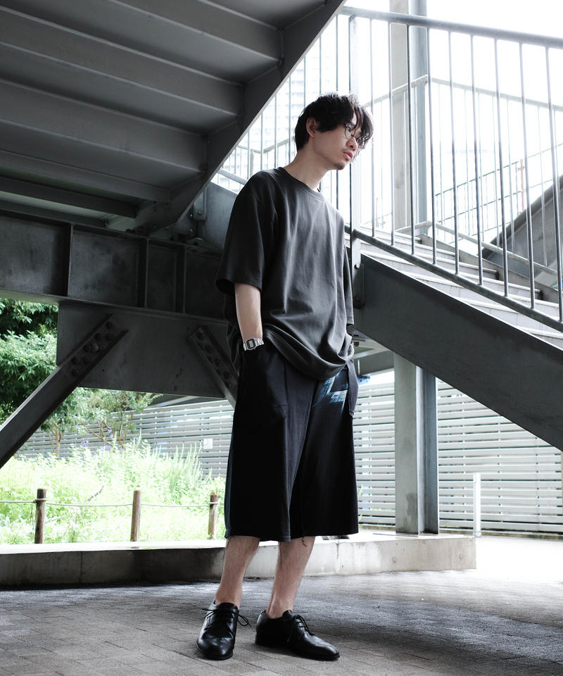 DISCOVERED×RePLAY】ReMAKE HALF PANTS | MTM 即納即納 【DISCOVERED×RePLAY】まとめ PANTS HALF ReMAKE ショートパンツ