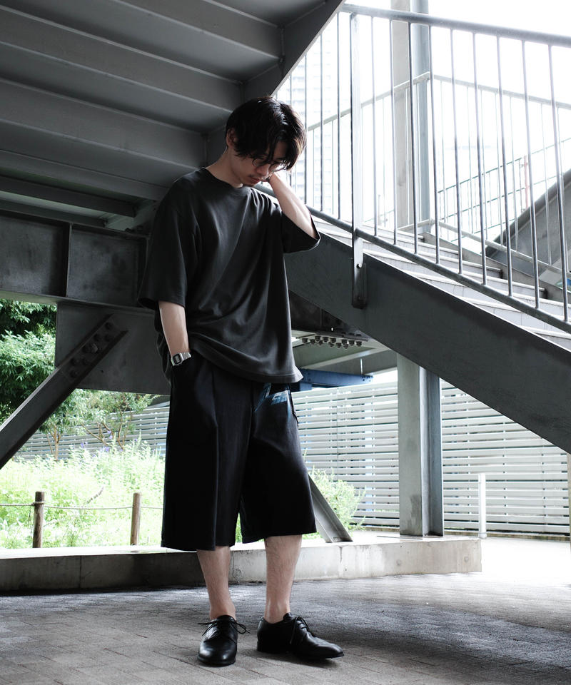 DISCOVERED×RePLAY】ReMAKE HALF PANTS | MTM 即納即納 【DISCOVERED×RePLAY】まとめ PANTS HALF ReMAKE ショートパンツ