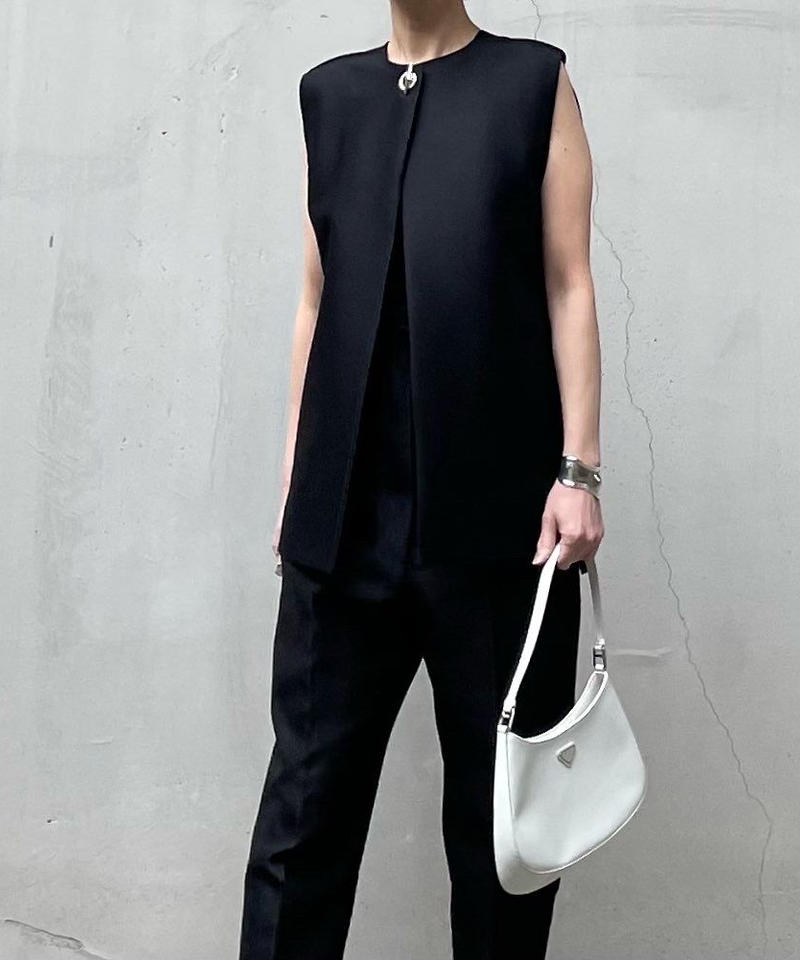 NO.9シルクウールジレ | miccar ONLINE STORE NO.9シルクウールジレ | miccar ONLINE STORE