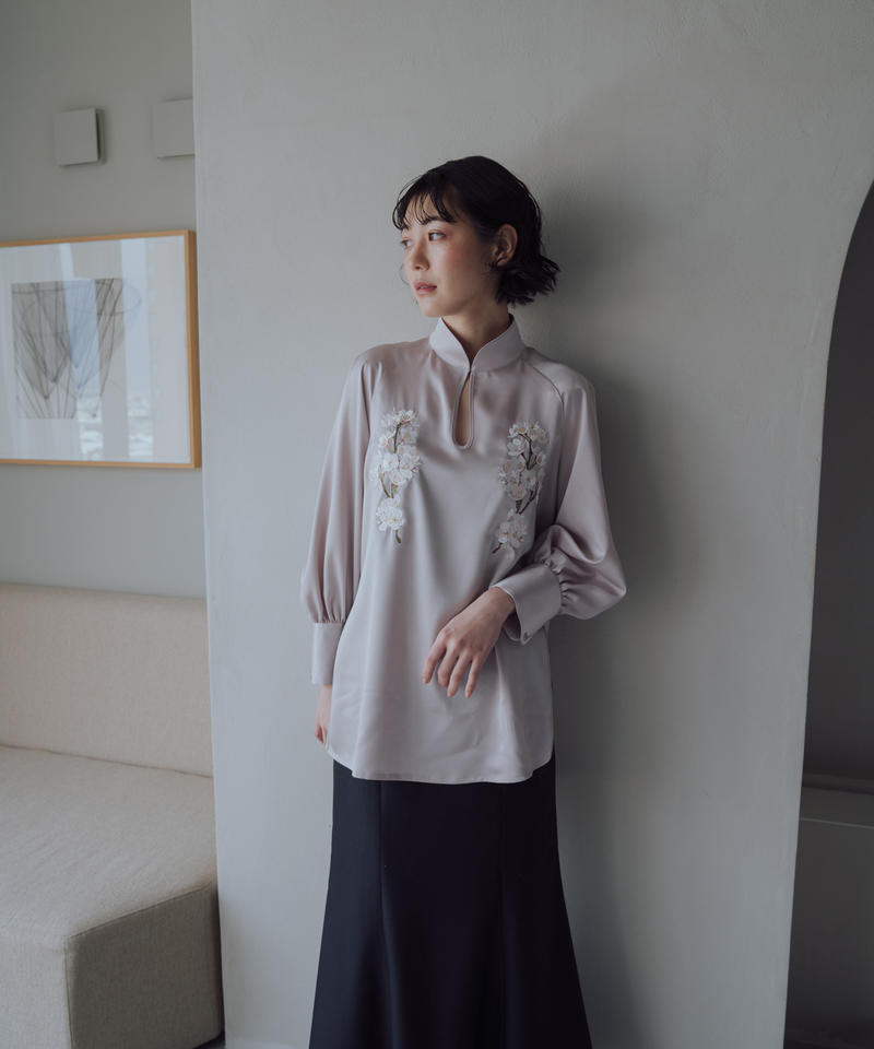 iconology 花を着るブラウス 桜 iCONOLOGY イコノロジー 花を着るブラウス 桜 iconology 花を着る