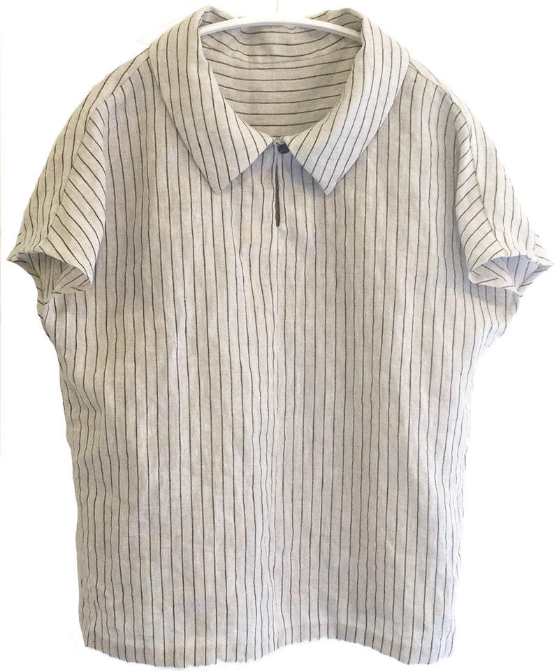 えりつき後ろタックブラウス の キット Milleturu