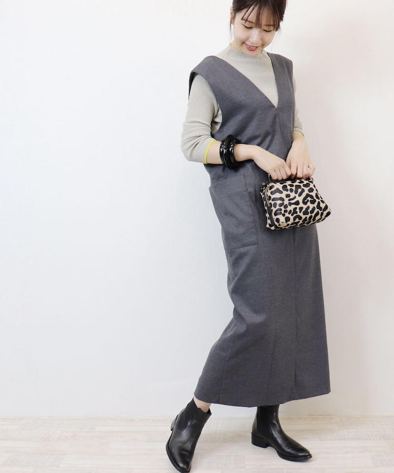 前後2wayジレワンピース O3023 Abientot Online Store