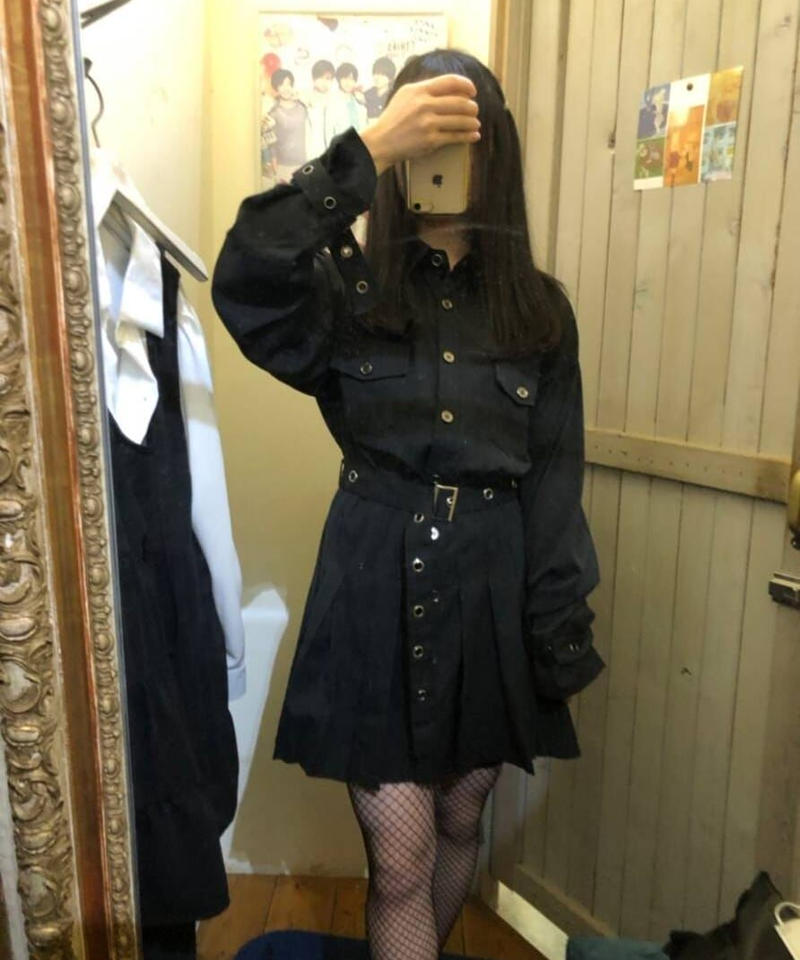 プリーツ ロックワンピース Min Plume Official Store プリーツ ロックワンピース Min Plume Official Store