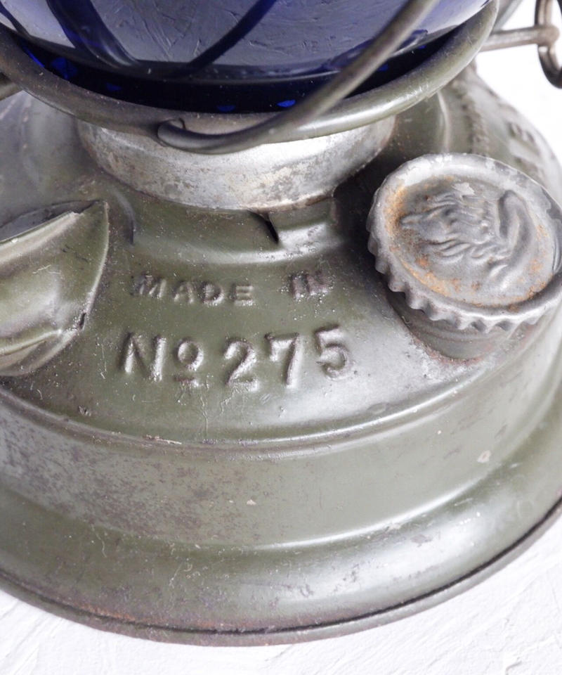 feuerhand No 275 BABY made in germany blue glas...