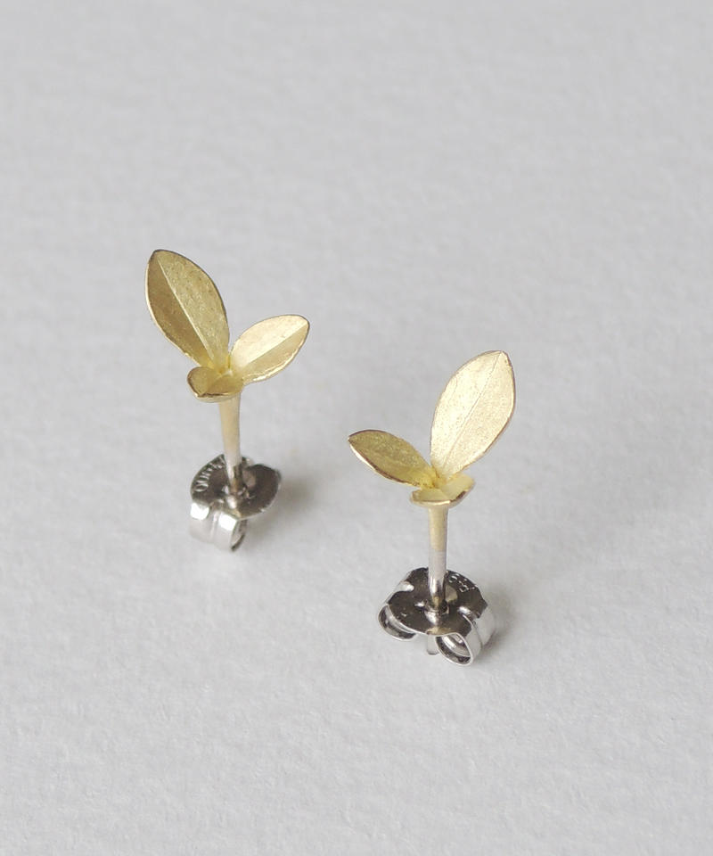 wataru yamazaki/山崎航さん作 k18 新芽のピアス