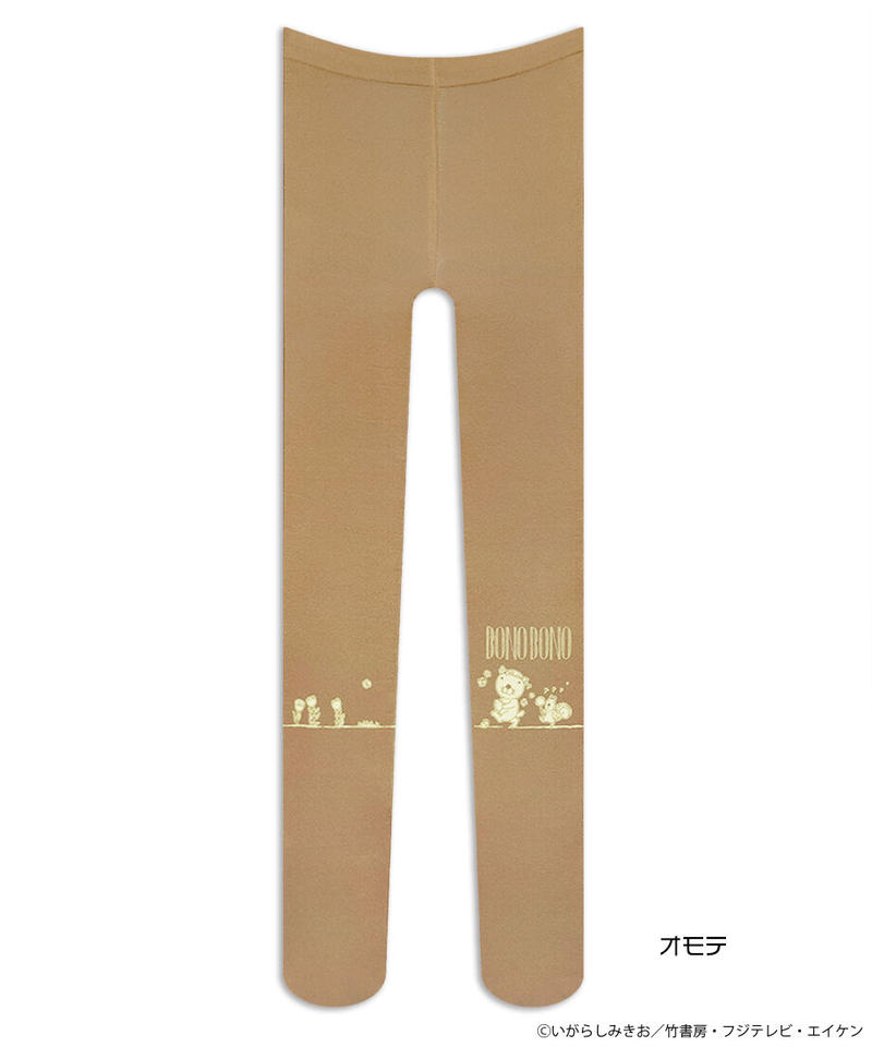 キャラクター ぼのぼの 8t 0047 さんぽ プリントタイツ 面白くて かわいい タイ