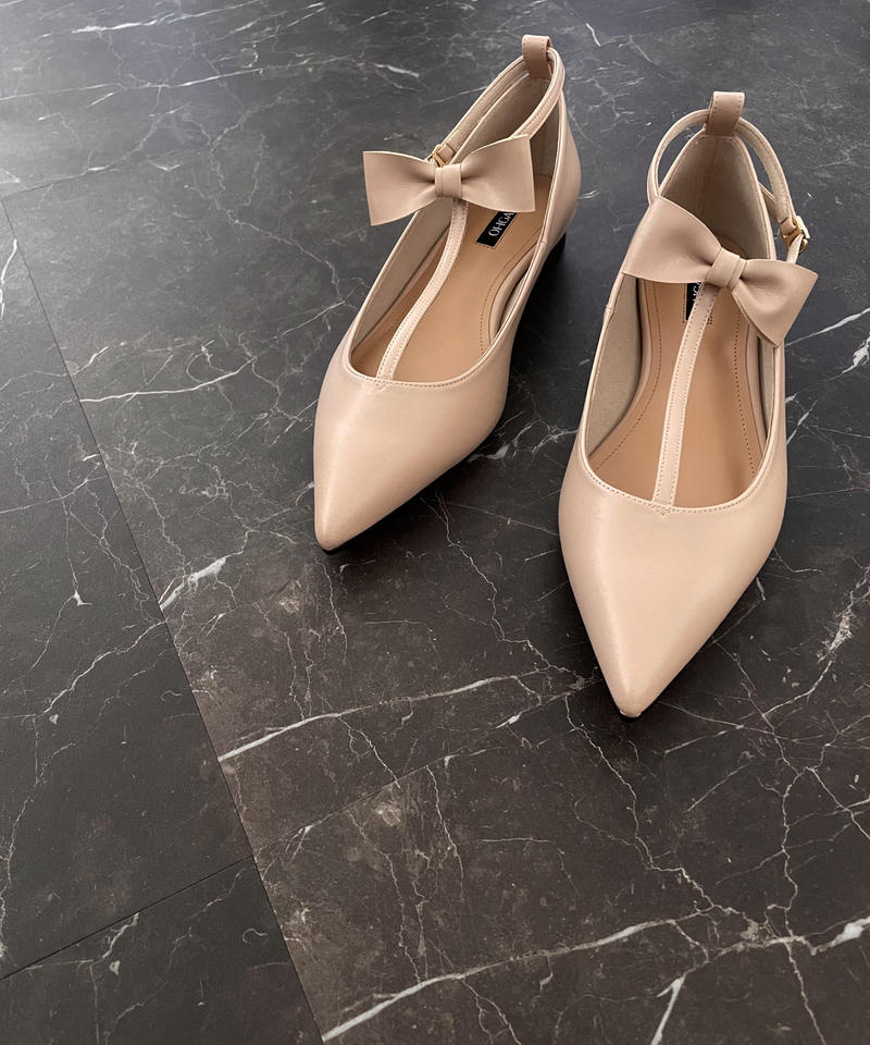 激安/新作 新品未使用】OHGA \半額SALE/ OHGA パンプス T-ankle 7359