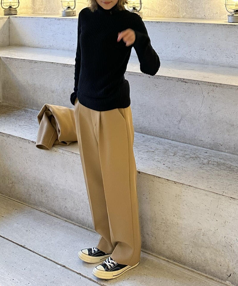 超目玉 ok.soon テイラードスラックス L キャメル | motlobo.ac.bw