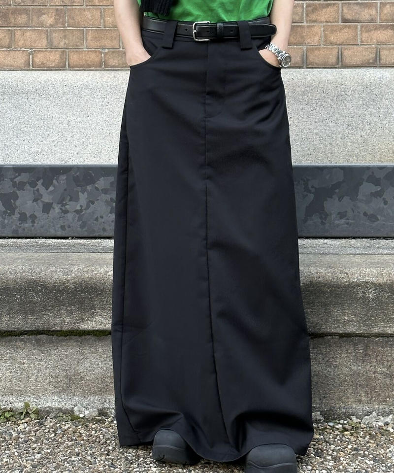 ok.soon maxi skirt black tmgghana.com