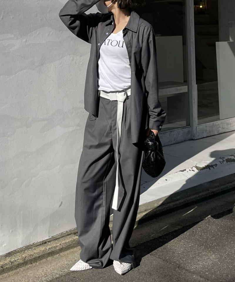 非売品 ok.soon tailored slacks black サイズS オクスン tdh