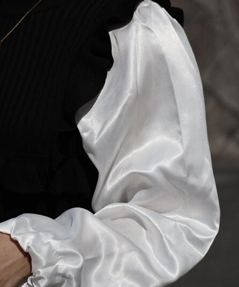 242 ニットフリルワンピース 再入荷なし O S I R I S