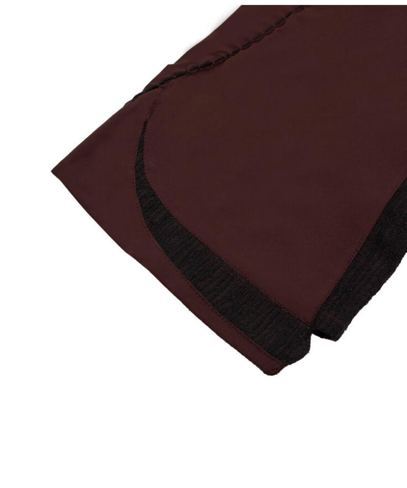 XLIM / EP.2 03 trousers burgundy | othello _ fu...