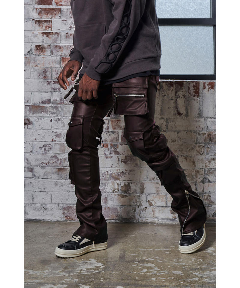 MLVINCE / TYPE-2 parachute slim cargo pants bro...