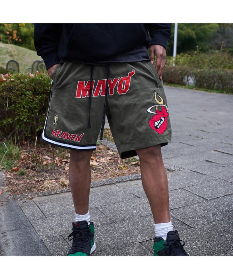MAYO HEAVEN EMBROIDERY SHORTS | tspea.org