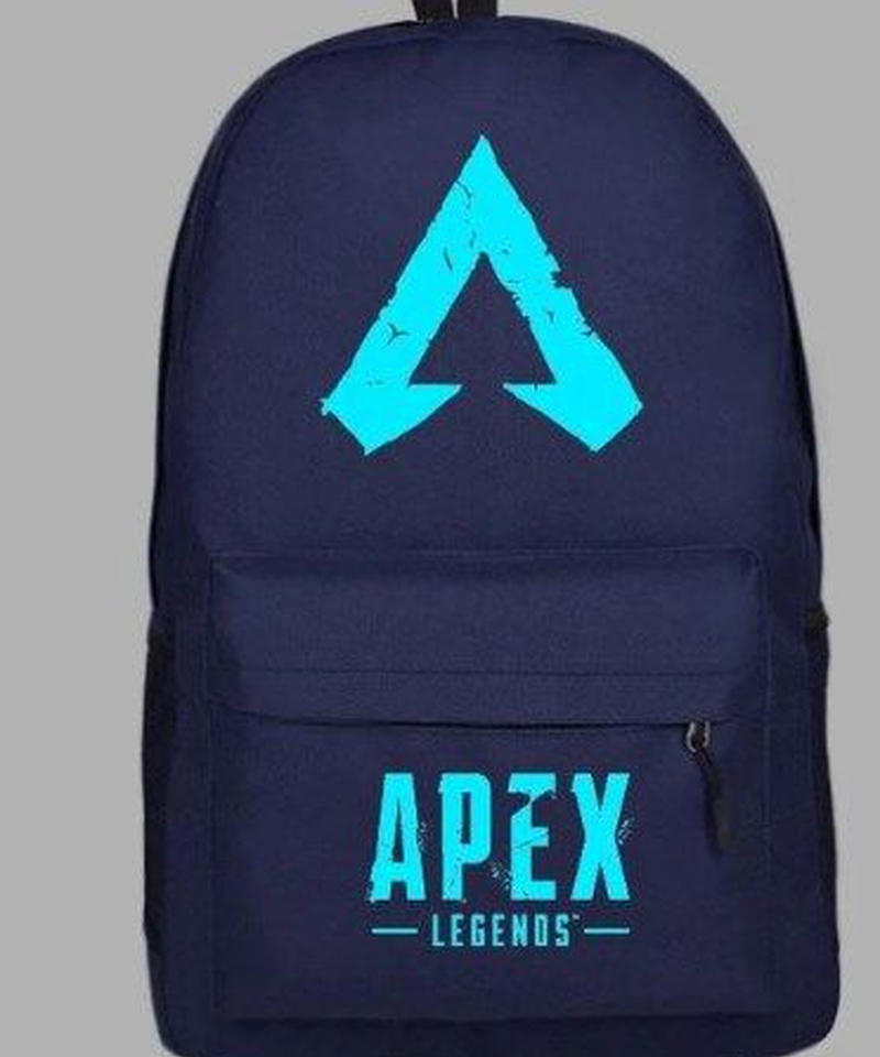 Apex Legends ロゴデザイン カジュアル アクティブ リュックサック 大容量収納 バ