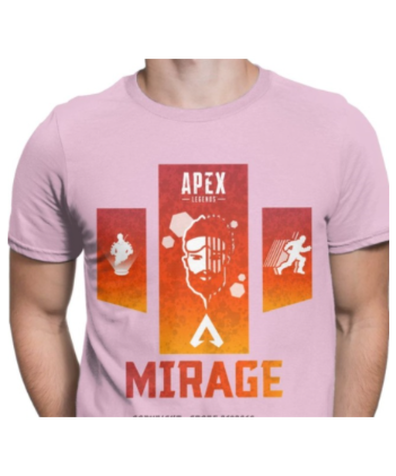 備考欄要サイズ記載 Apex Legends ミラージュ 選べる9カラー 半袖 カジュアル