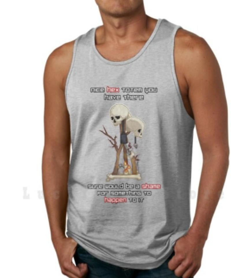 Dead By Daylight トーテム フロントプリント イラスト メンズ タンクトップ