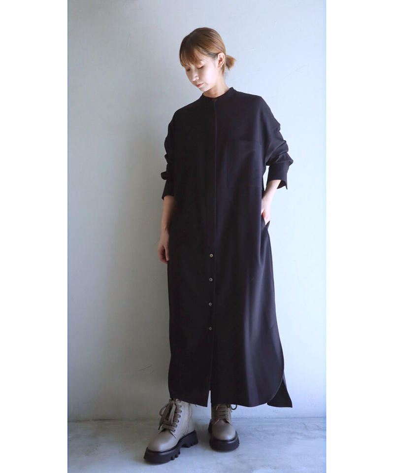 Sacra サクラ Wincey Cloth ワンピース 780 Nvy Petit Bo