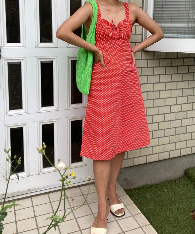 ヴィンテージ ドットワンピース Poison Vintage プワゾン ヴィンテージ