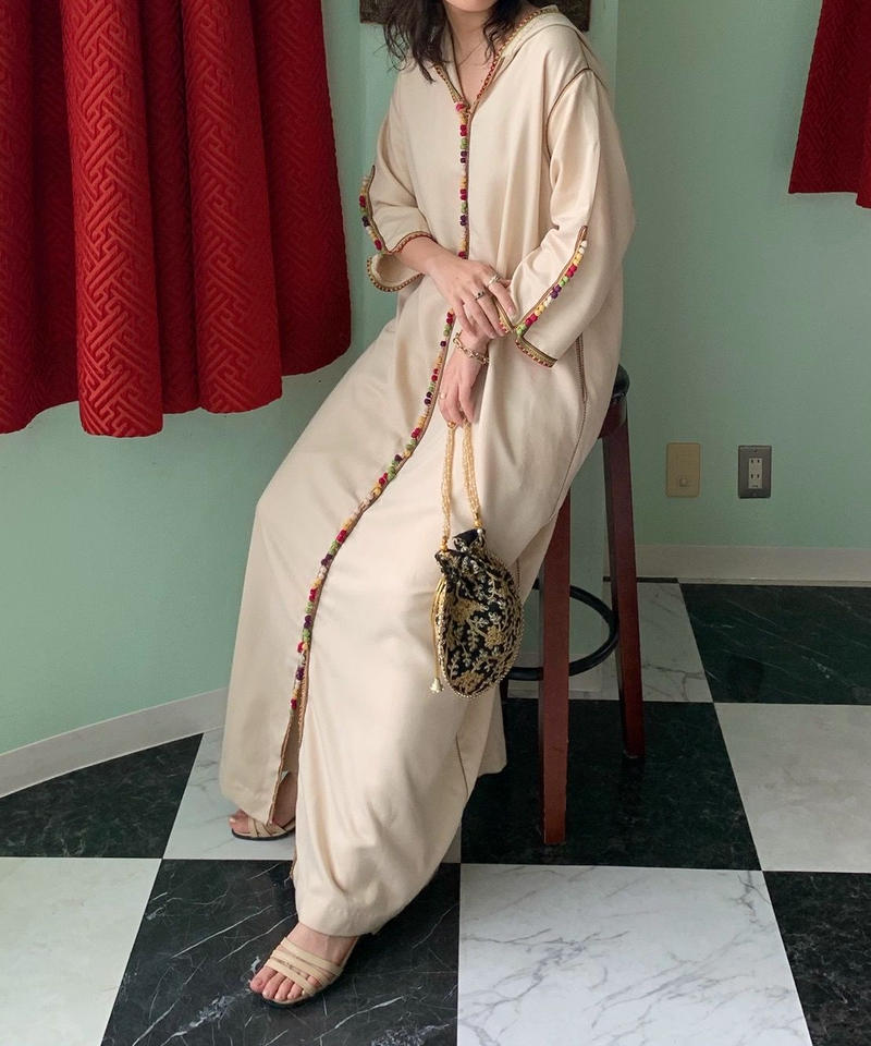 ヴィンテージ モロッコ ワンピース Poison Vintage プワゾン ヴィンテージ