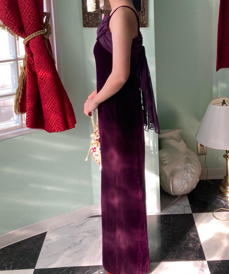 1980年代 ベロア ドレス Poison Vintage プワゾン ヴィンテージ 公