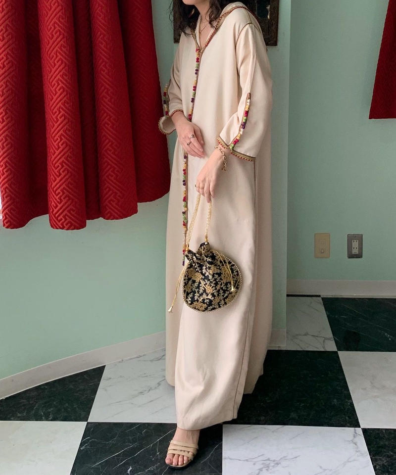 ヴィンテージ モロッコ ワンピース Poison Vintage プワゾン ヴィンテージ