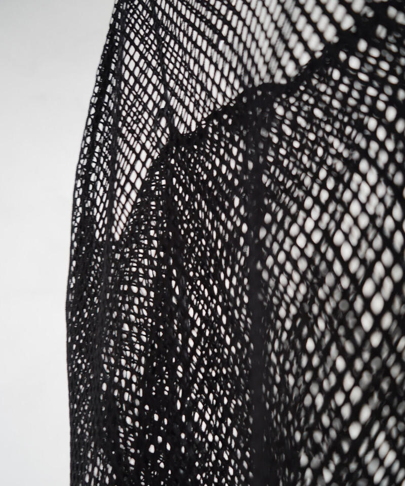 Her Mesh Dress Black 10日後発送 Her