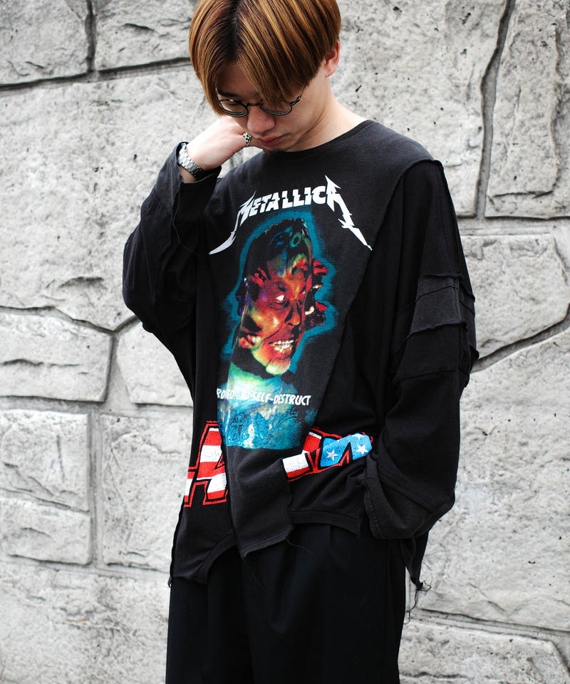 DISCOVERED×RePLAY ReMAKE DOCKING SWEAT-