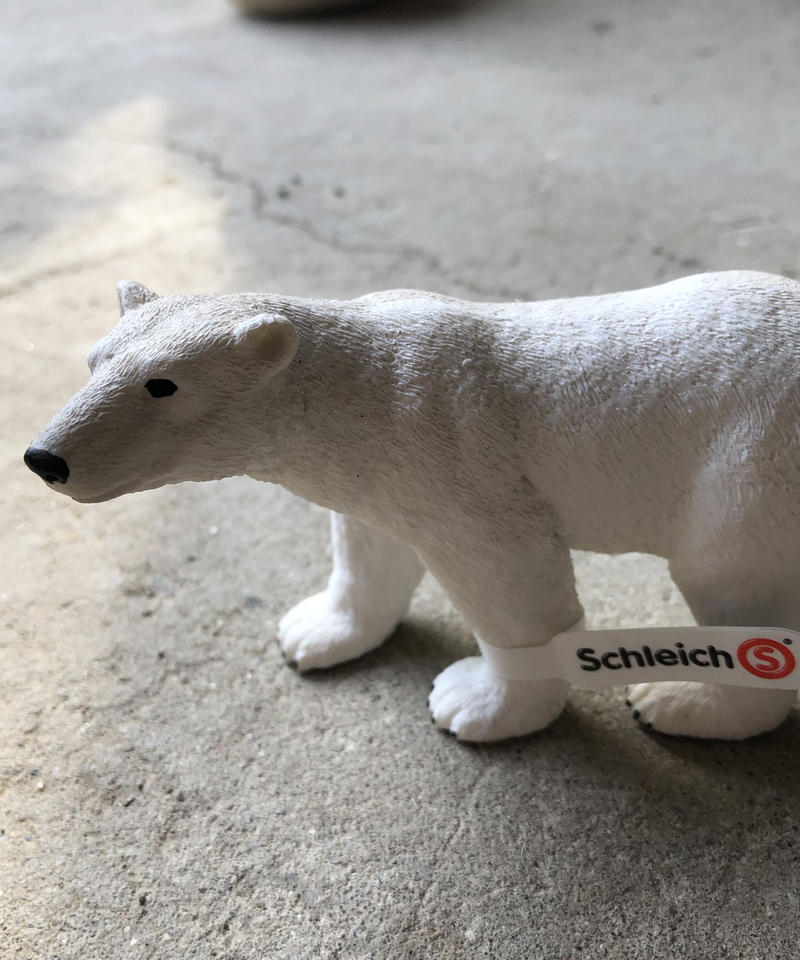 Schleich シロクマ Monkey Tree By Saboten Missile