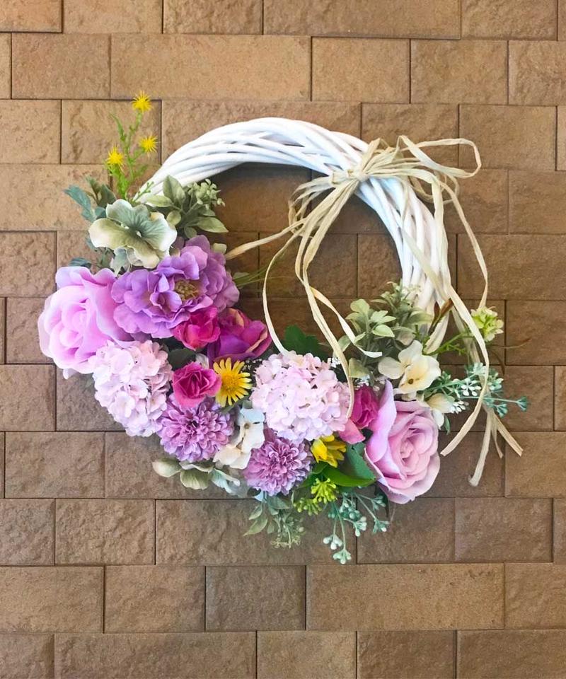 フラワーリース制作キット クレセントwh25 A Serendipity Store