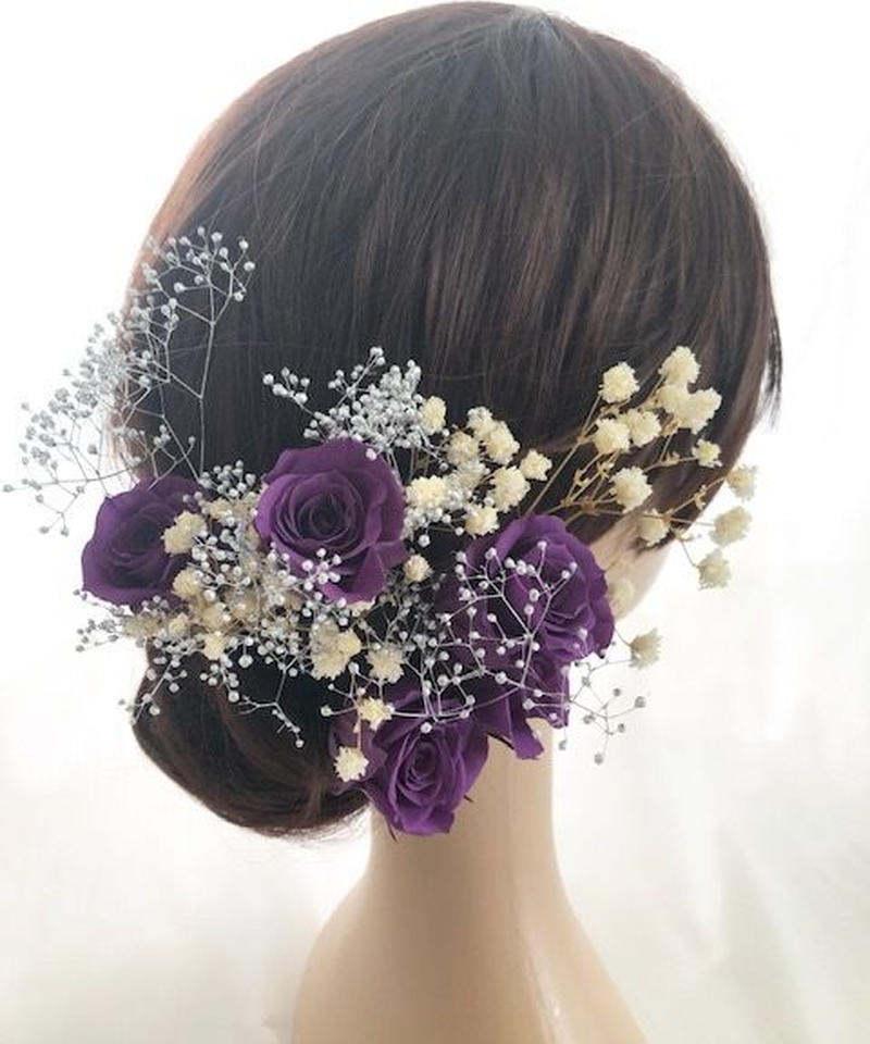 新品 黒 紫 髪飾り ヘッドドレス お1人様1点限り Www Globaldentalcentre Org