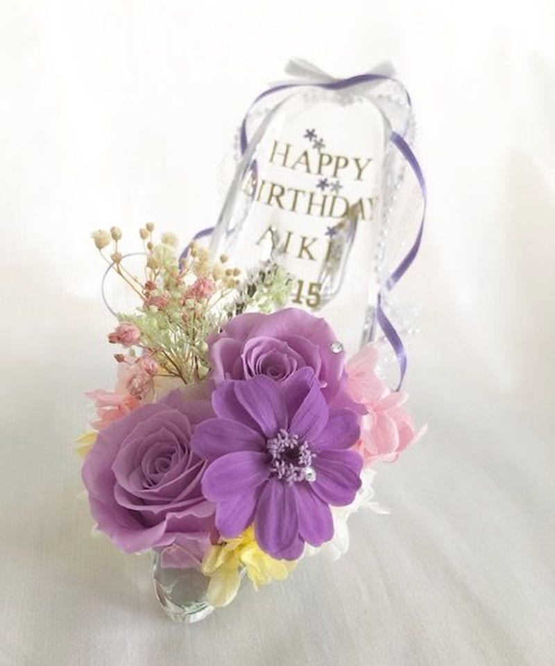 超激安 プリザーブドフラワー ガラスの靴シリーズ 美しい花園で見つけた薔薇色の花と蝶々の魔法 リボンラッピング付き 花 木の実 枝葉 果実プリザーブドフラワー Oceanrepublicbrewing Com