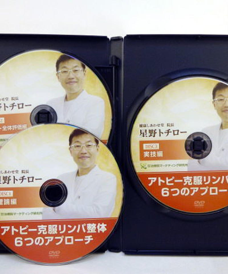 アトピー・アレルギー克服整体 DVDセット 星野トチロー