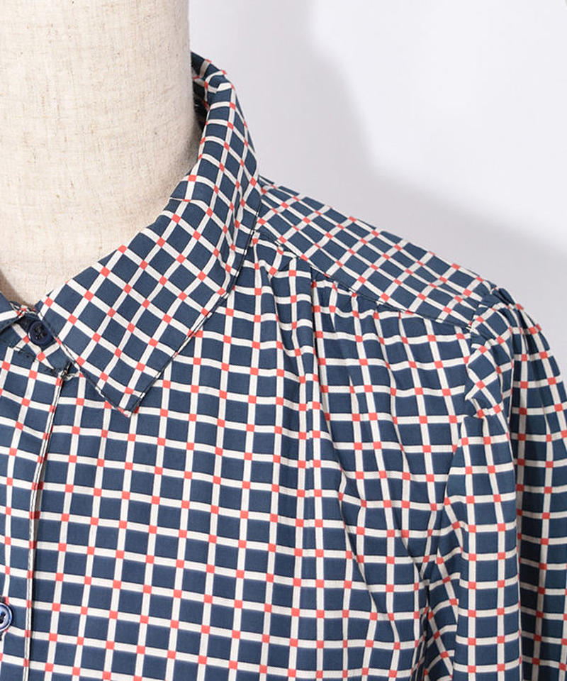 トリコロール 幾何学模様ワンピース Quatre Coins