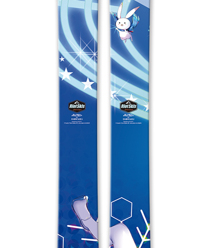 雪ミク RIOT SKIS フリーライドスキー