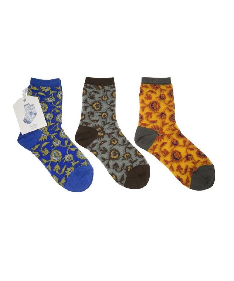 Cicek シースルー花柄ソックス Glen Clyde Sockclub Tokyo