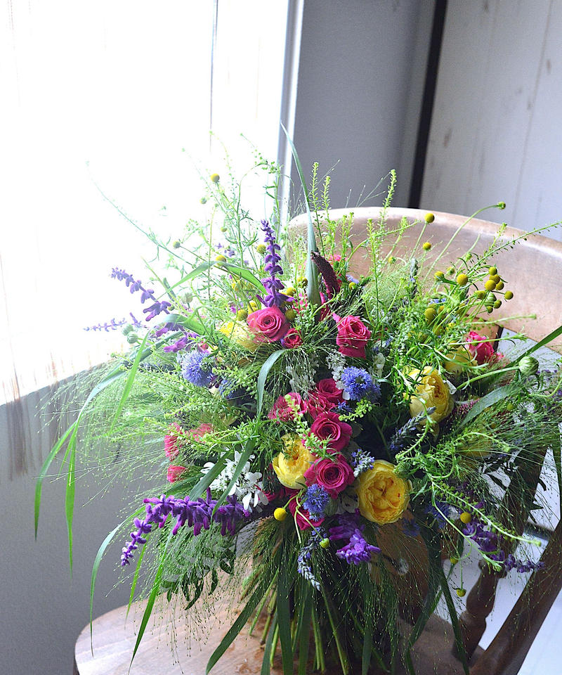 オーダーメイド お祝いの花束 ブーケ Lサイズ 装花tokyo