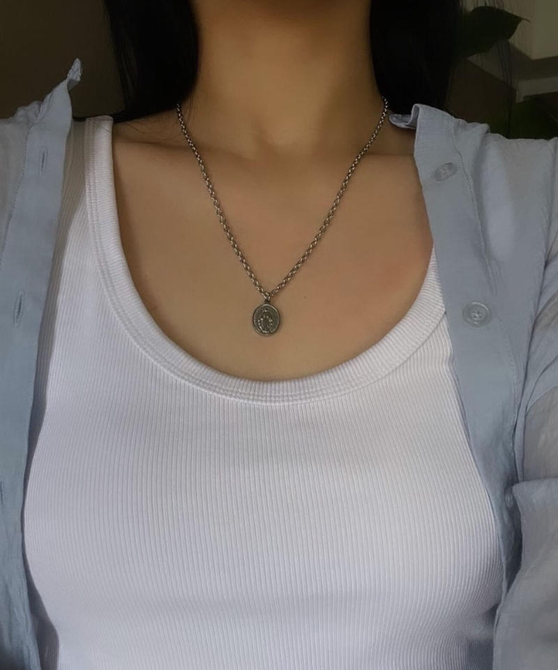 maria medal ( necklace : stainless ) | sppi しっぴー 買取格安 ワコマリア メダイ メダル ネックレス medal necklace ネックレス