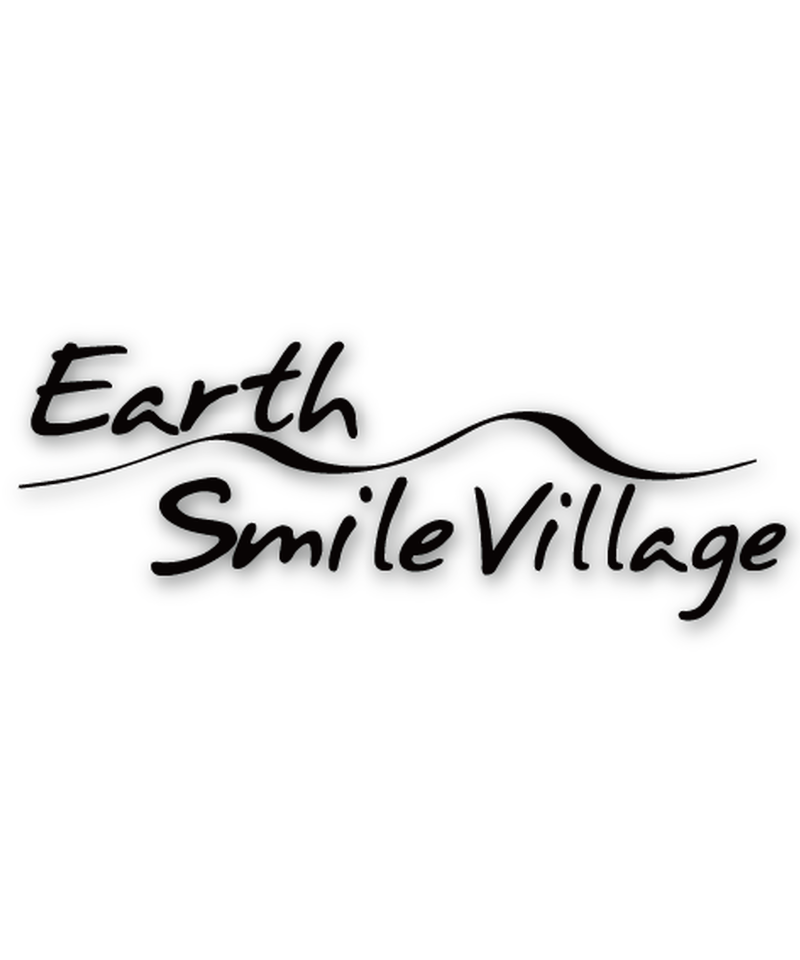 Earth Smile Village ステッカー 抜き文字 Bk Bevelgear W