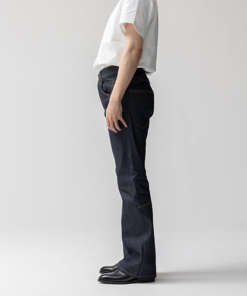 即出荷】 sublations SLIM FLARE DENIM PANTS samvet.cz